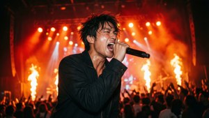 Fiery Stage Performance