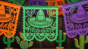 Fiesta Papel Picado Banner