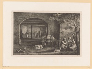 Figuren voor een boerderij in Saint-Jean-de-Touslas
