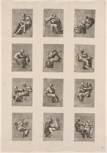 Figures from the Ceiling of the Sistine Chapel
