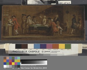 Figures in a Tavern or Coffee House