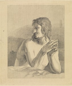 Figuur uit het Laatste Oordeel van Lucas van Leyden