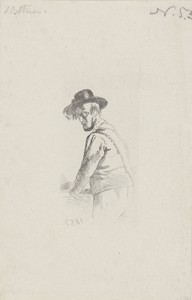 Figuurstudie van een man