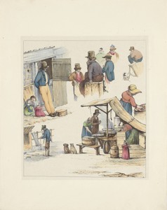 Figuurstudies (tweede blad), 1833