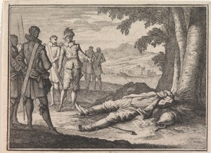Filips de Goede vindt een beschonken boer onder een boom