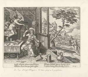 Fillippus wordt door een engel naar een eunuch gestuurd