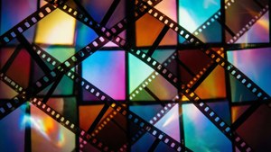 Film Grid Abstract