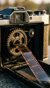 Film Roll in Camera
