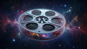 Film Roll in Space
