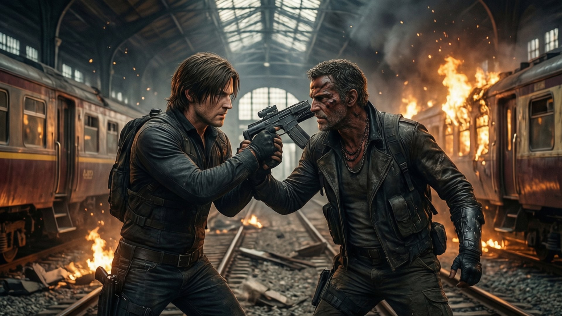Final Showdown by Wallpapers.art Studio