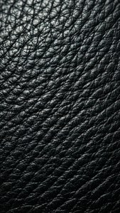Fine Grain Black Leather