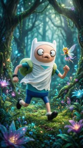 Finn in Mystical Forest