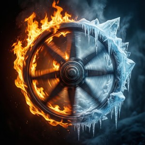Fire and Ice Wheel