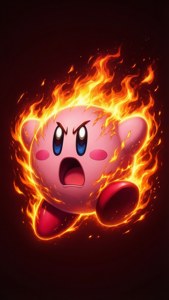 Fire Kirby Blazing