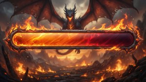 Fire-Lit Health Bar
