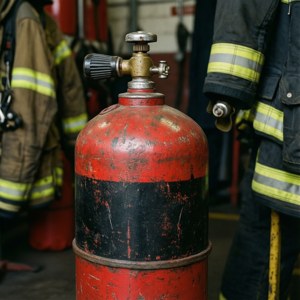 Fire Station Vintage Tank