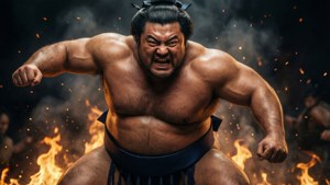 Fire Sumo Warrior