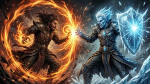 Fire vs Ice Duel