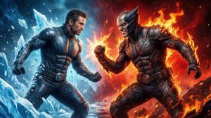 Fire vs Ice Duel