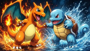 Fire vs Water Clash