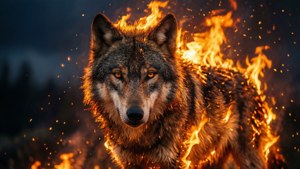 Fire Wolf