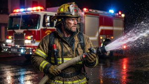 Firefighter Rubble