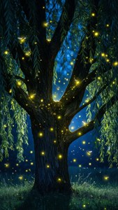 Firefly Willow Night