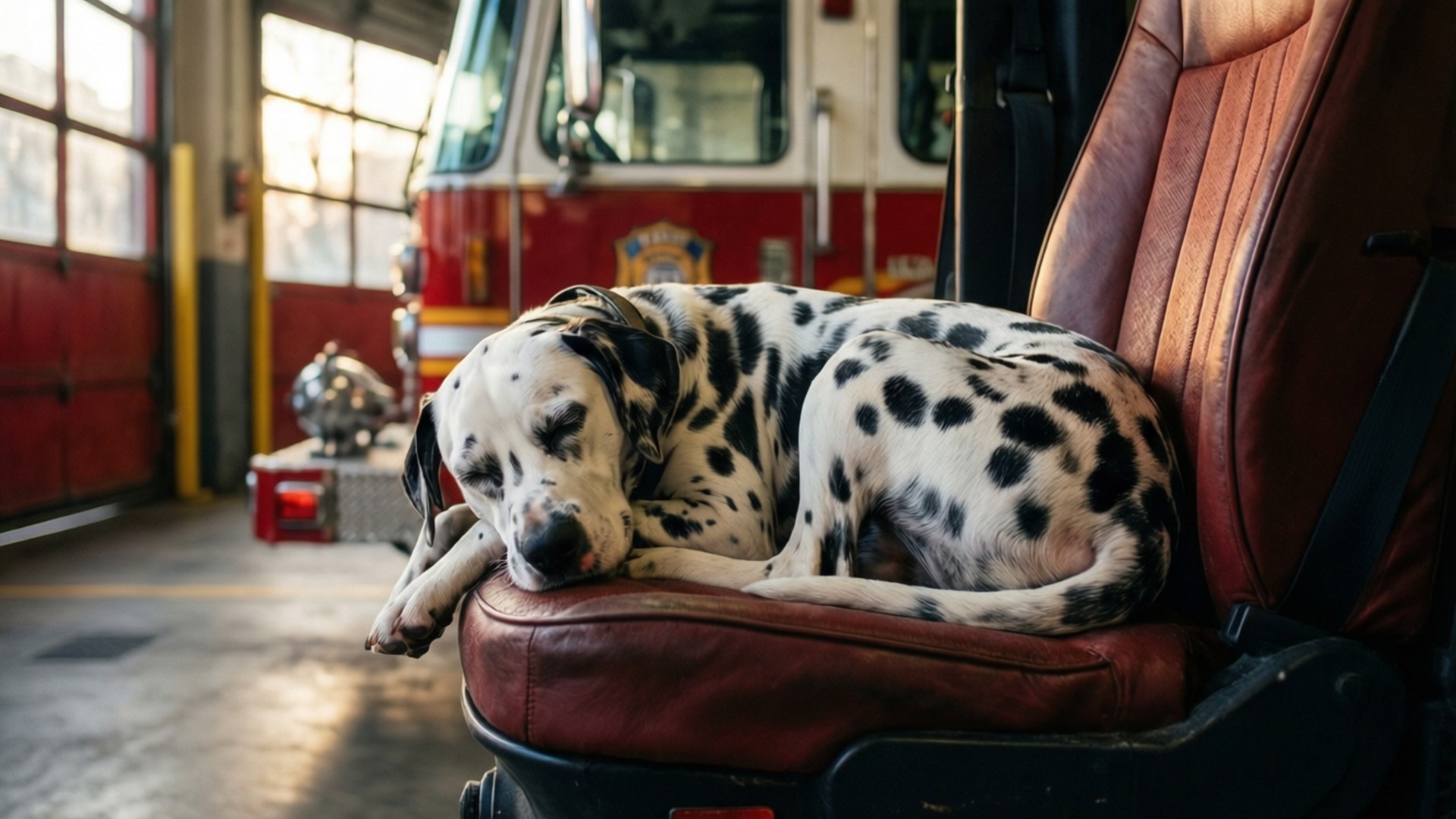 Firehouse Mascot by Wallpapers.art Studio