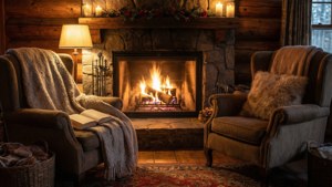 Fireplace for Two