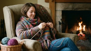 Fireplace Knitter