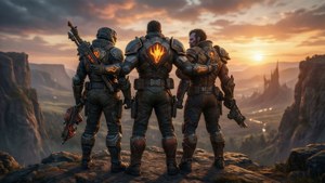 Fireteam Overlooking EDZ