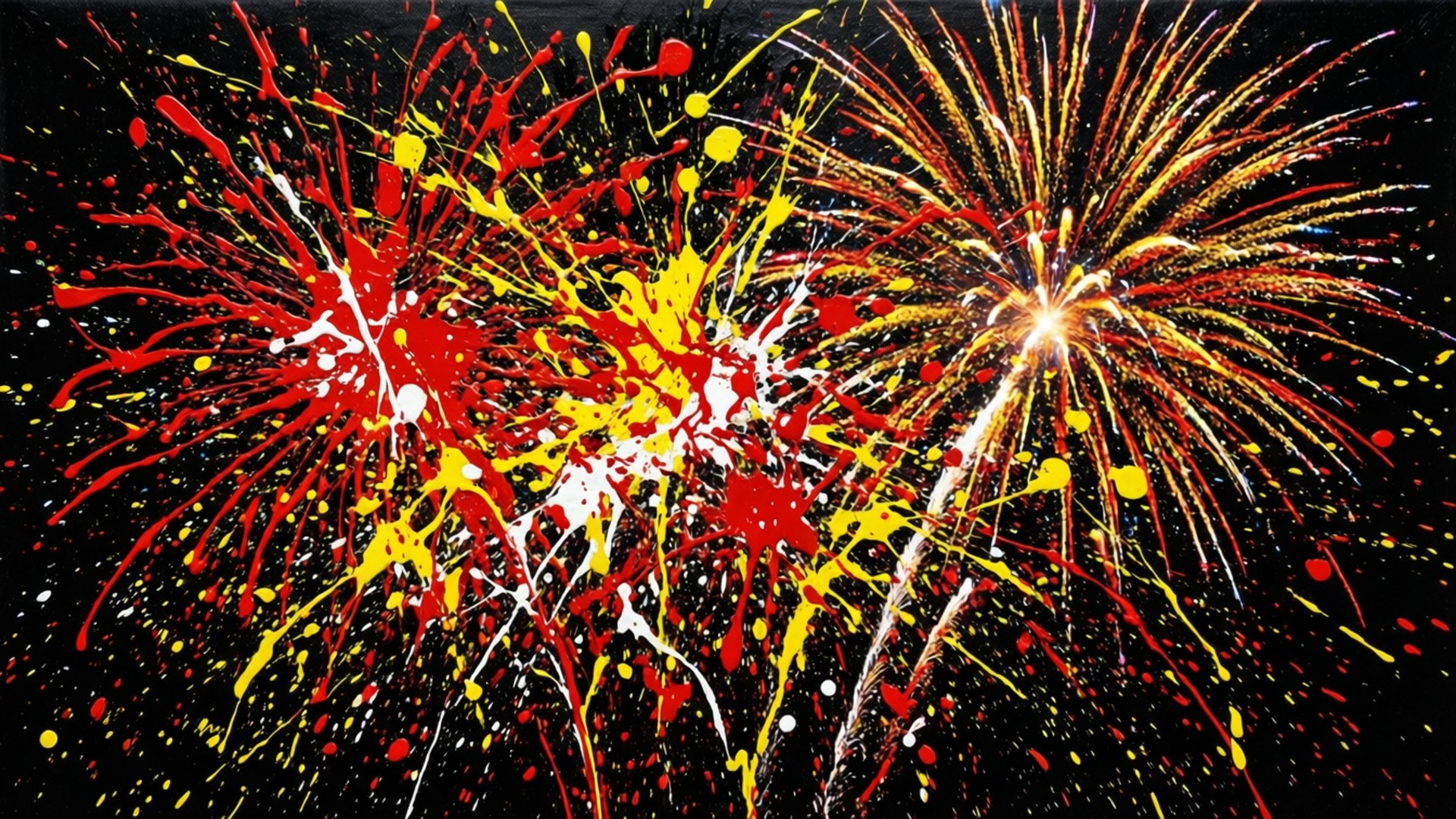 Firework Explosion by Wallpapers.art Studio