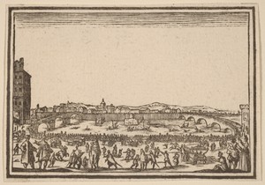 Fireworks on the Arno, Florence