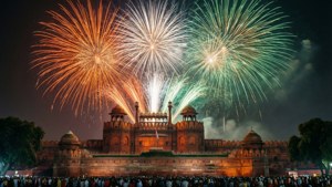 Fireworks Over Red Fort