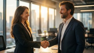 Firm Handshake Deal
