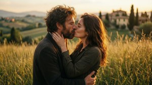 First Kiss at Dusk