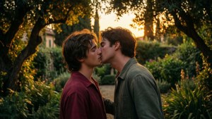 First Kiss at Dusk