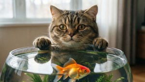 Fishbowl Curious Cymric