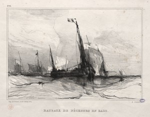 Fishing Boats at Anchor