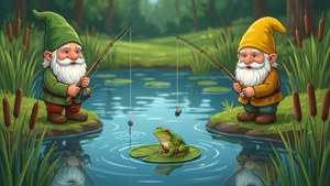 Fishing Gnomes