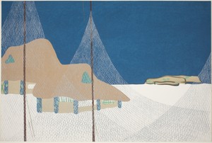 Fishing Village, from the series "A World of Things (Momoyogusa)"