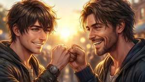 Fist Bump Friendship