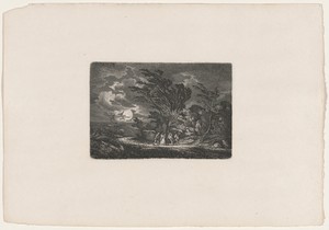 Five Travellers in the Moonlight