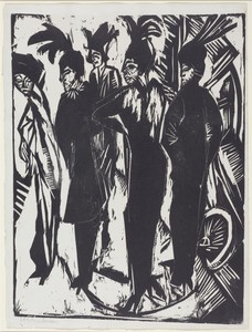Five Women on the Street