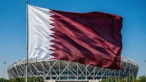 Flag and Stadium