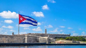 Flag at El Morro Castle