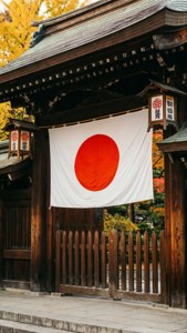 Flag at the Shrine