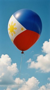 Flag Balloon Ascending