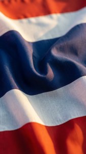 Flag Fabric Close-up