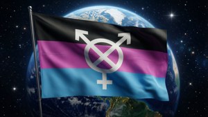 Flag in Space